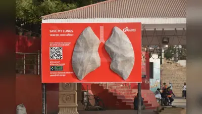 Varanasi News: जहरीली हुई काशी की हवा, सिर्फ तीन दिन में काला पड़ा कृत्रिम फेफड़ा