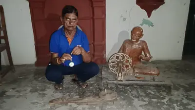 जिस हवेली में गांधी रुके उसकी नहीं ली सुधि , बापू को श्रद्धांजलि देने के लिए शुरू हुए अभियान में स्मारक भूले