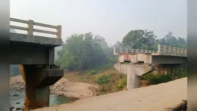 Jharkhand News: बोकारो-रामगढ़ को जोड़ने वाला पुल पांच साल बाद भी अधूरा