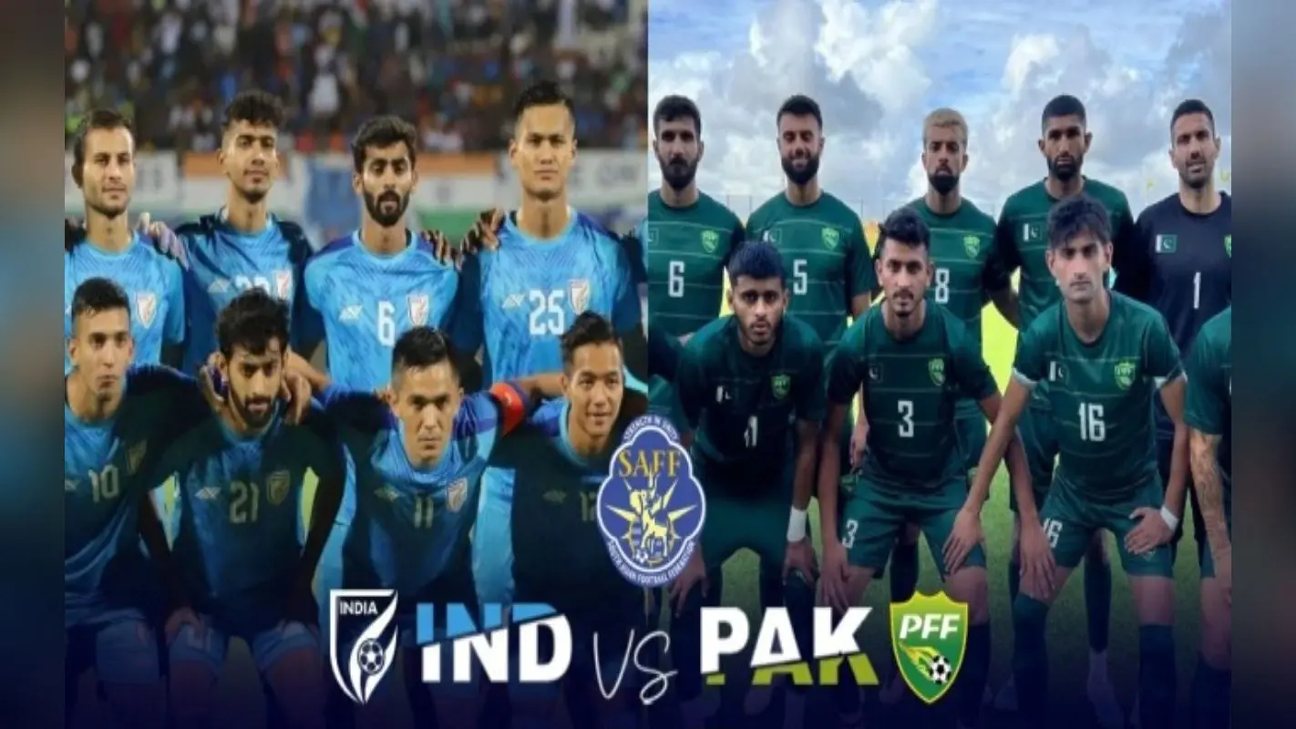 IND vs PAK: 5 साल बाद फुटबॉल के मैदान पर भारत-पाकिस्तान की टक्कर, जानें कब और कहां देखें लाइव