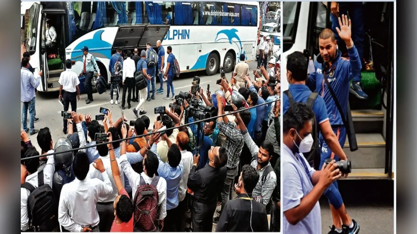 IND vs SA: धोनी के शहर में क्रिकेट फीवर फिर हाई, टीम इंडिया को देखने पहुंची भारी भीड़, देखें तस्वीरें