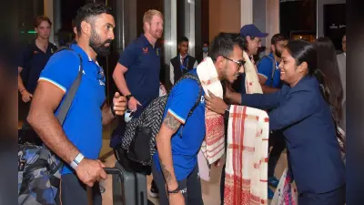 IND vs SA: दूसरे टी20 के लिए गुवाहाटी पहुंचे भारत और दक्षिण अफ्रीका के खिलाड़ी, 2 अक्टूबर को होगा मुकाबला