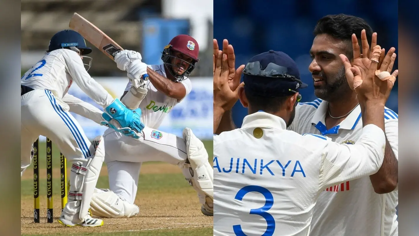 IND vs WI: टेस्ट सीरीज जीतने से 8 विकेट दूर भारत, आखिरी दिन वेस्टइंडीज को बनाने होंगे 289 रन