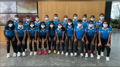 Asian Champions Trophy: टोक्यो में इतिहास रचने के बाद भारतीय महिला हॉकी टीम कोरिया रवाना, दिखेगा जलवा