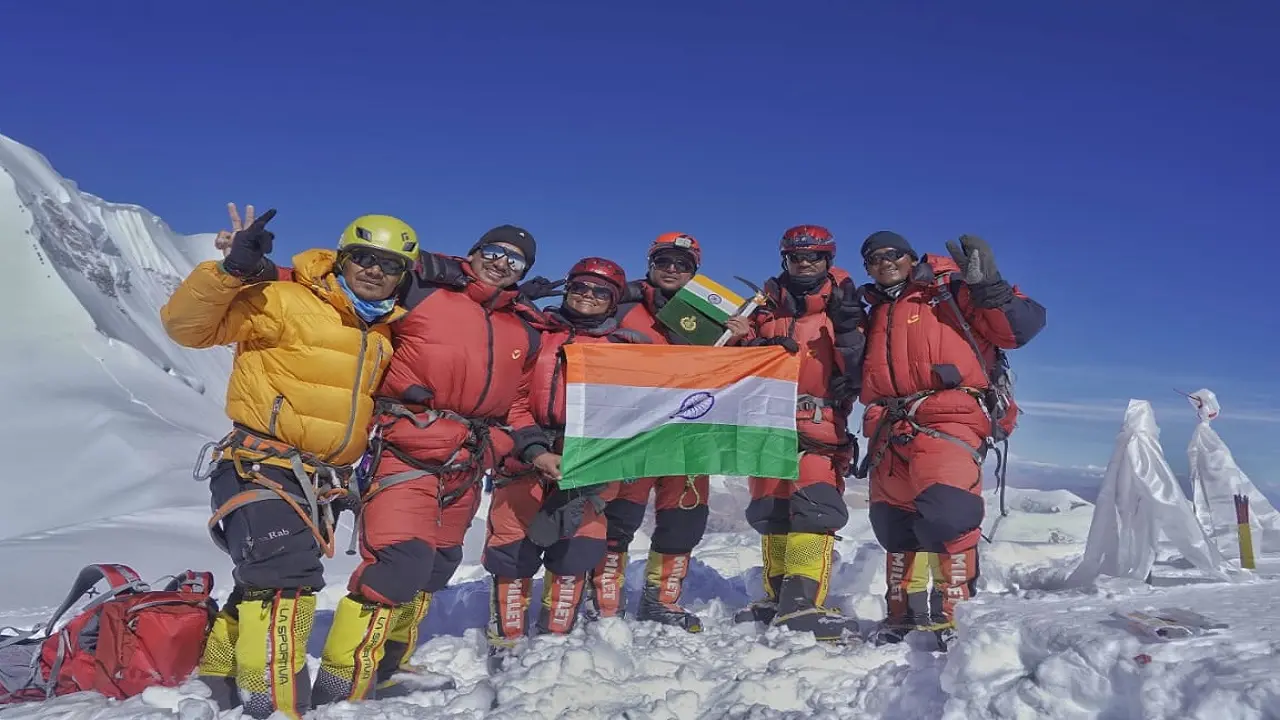 ITBP ने 23,786 फीट ऊंची माउंट डोम खांग पर चढ़ाई कर रचा इतिहास, भविष्य में खुला नया मार्ग