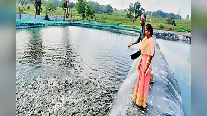 लोहरदगा: शिक्षिका बनने की थी चाहत, नौकरी नहीं मिली तो मत्स्यपालन कर बनी उद्यमी