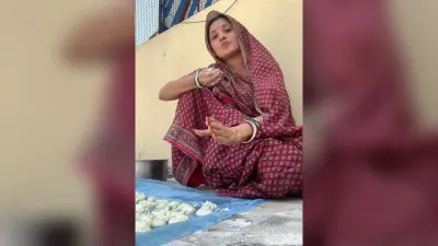 कोलकाता की ये इंटीरियर डिजाइनर का देशी अंदाज में कोरोना से बचाव का दिया गया संदेश रहा है वायरल