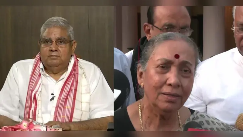 Vice President Election में जगदीप धनखड़ और मार्गरेट अल्वा के बीच मुकाबला, जानें कौन किस पर भारी