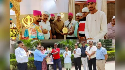 साइकिल से भारत भ्रमण पर निकले बंगाल के जयदेव राउत का रांची में जोरदार स्वागत, रक्तदान को लेकर कर रहे जागरूक