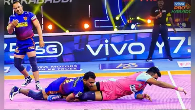 Pro Kabaddi League 2022: जयपुर पिंक पैंथर्स ने दबंग दिल्ली को हराया, दीपक हुड्डा का ऑलराउंडर प्रदर्शन