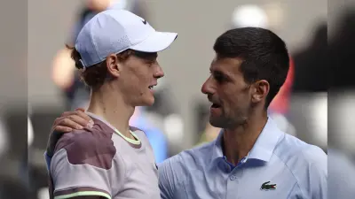 Australian Open: यानिक सिनेर ने 10 बार के चैंपियन नोवाक जोकोविच को सेमीफाइनल में हराकर किया बाहर