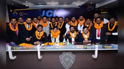 JCI रांची के नये अध्यक्ष बने अरविंद राजगढ़िया, कहा- संस्था और समाज को ऊंचाइयों पर ले जाना पहली प्राथमिकता