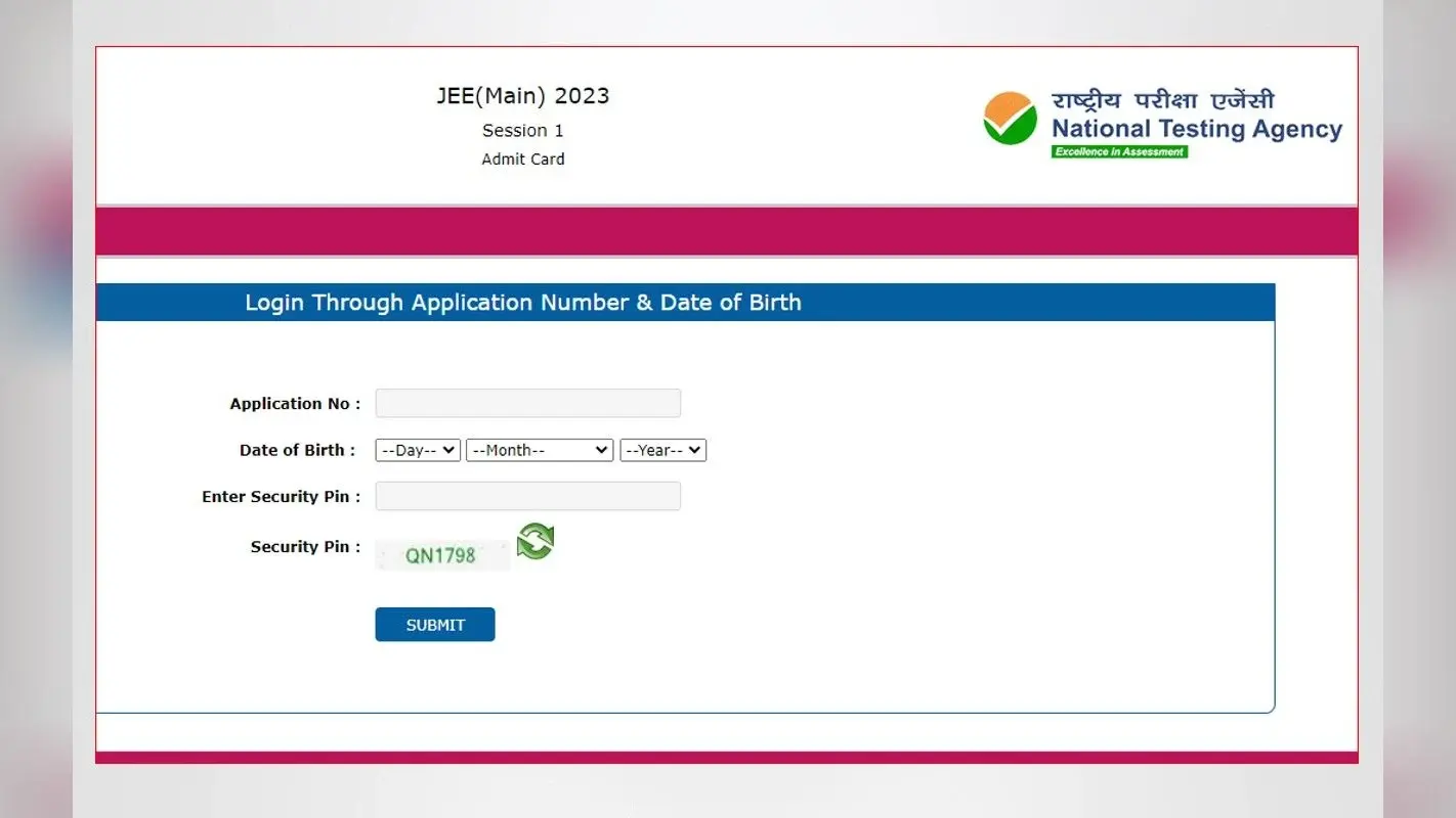 JEE Main 2023 Admit Card: सत्र 1 का एडमिट कार्ड jeemain.nta.nic.in पर जारी, डिटेल्स जानें, डायरेक्ट लिंक