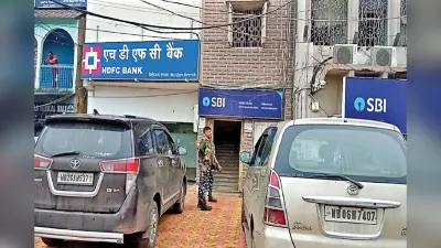 ईडी की टीम पहुंची, तो घर पर मौजूद थे योगेंद्र तिवारी, दिन भर बंद रहा मुख्य गेट
