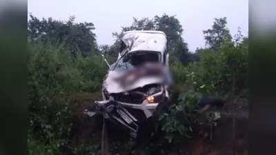 झारखंड : हजारीबाग की चरही घाटी में पलटी बिहार से आ रही स्कॉर्पियो, चार की मौत, तीन गंभीर