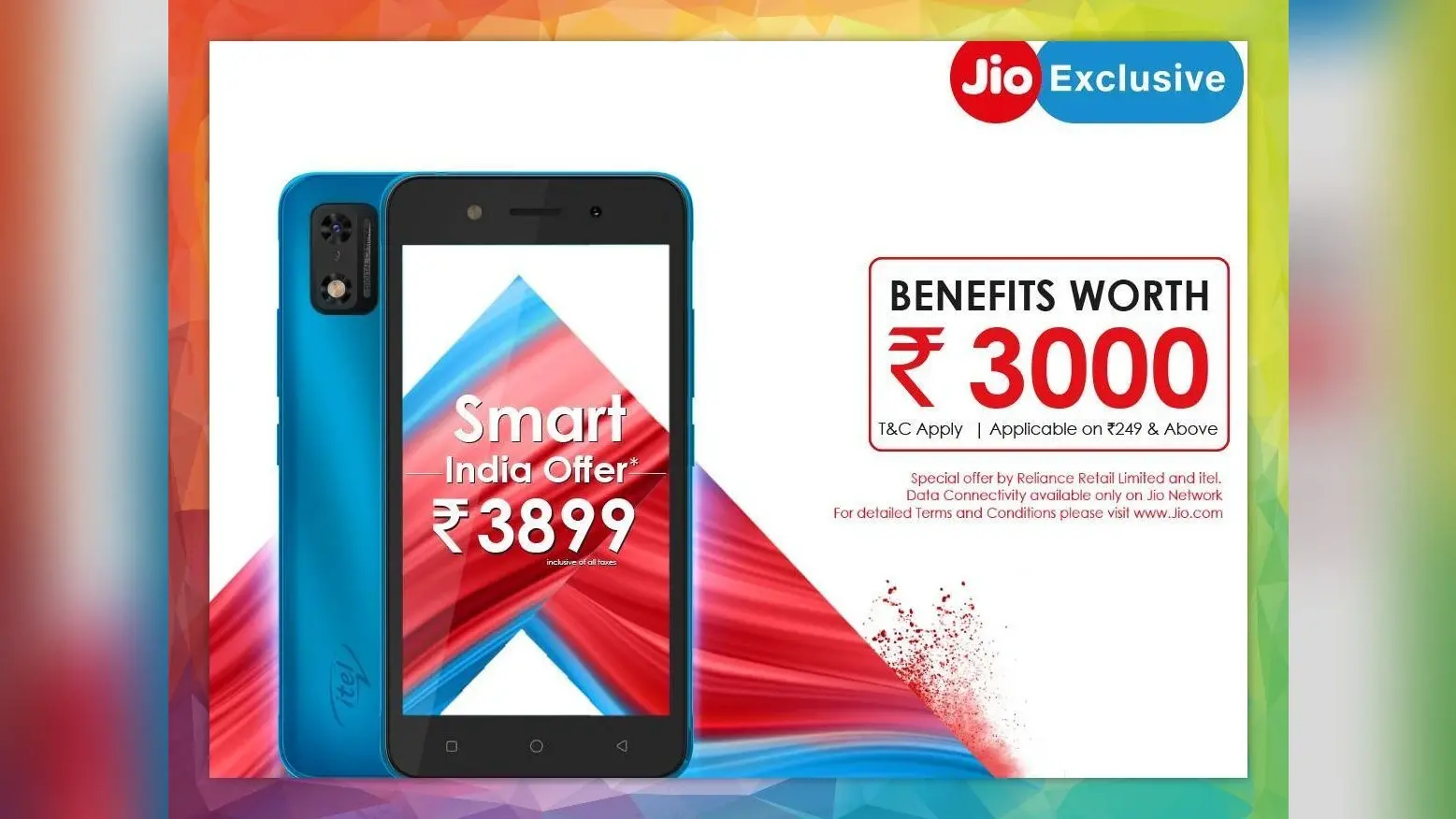 JIO का धमाका! 4000 रुपये से सस्ते स्मार्टफोन पर मिलेंगे 3 हजार के फायदे