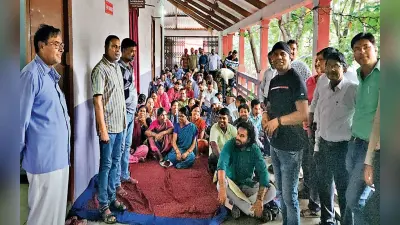 रांची विवि के कर्मचारी आज मुंह में पट्टी बांधकर निकालेंगे मौन जुलूस, वेतन निर्धारण की मांग का करेंगे विरोध