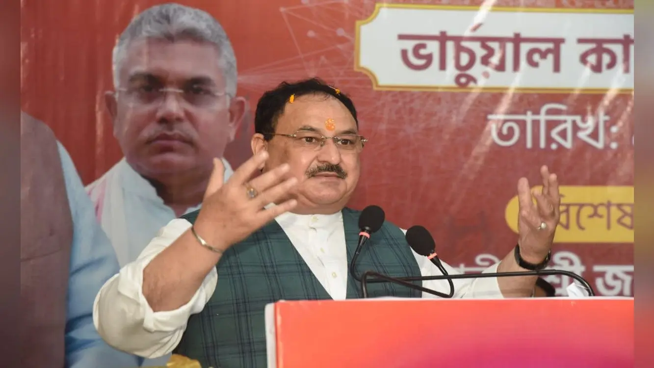 जेपी नड्डा ने सीएम ममता पर साधा निशाना, बोले- बंगाल में हिंसा, भ्रष्टाचार और भाई- भतीजावाद बढ़ा