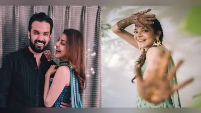 Kajal Aggarwal Wedding : काजल अग्रवाल ने लगाई अपने हाथों में महबूब की मेहंदी, सोशल मीडिया पर Viral होने लगी मेहंदी सेरेमनी की Photos