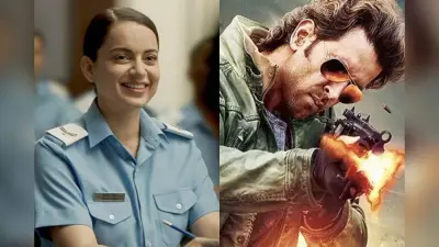 Tejas की रिलीज डेट अनाउंस करते हुए कंगना रनौत ने ऋतिक रोशन की ‘फाइटर’ पर ली चुटकी, कहा- भारत की पहली हवाई…