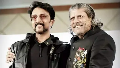 किच्चा सुदीप को कपिल देव से मिला बेहद नायाब सरप्राइज, एक्टर ने तसवीर शेयर कर लिखा- उम्मीद नहीं थी…