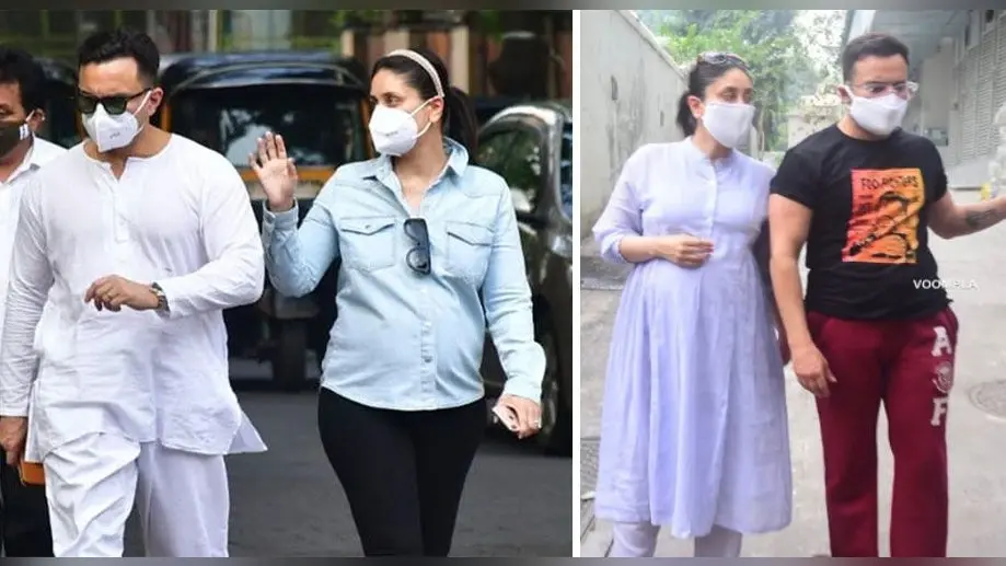 सैफ के साथ बेबी बंप फ्लॉनट करती दिखीं करीना कपूर खान, इस महीने आने वाला है नन्हा मेहमान