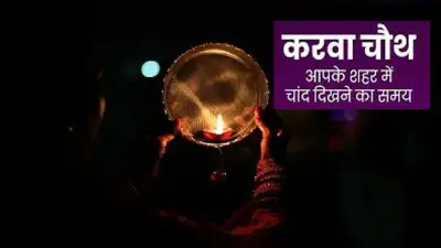 Aaj Chand Kab Niklega: करवा चौथ का चांद लखनऊ में 7.55 बजे, नोएडा में 8 बजकर 08 मिनट, जाने अपने शहर का समय