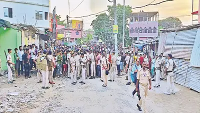 PHOTOS: कटिहार में पुलिस-पब्लिक के बीच हिंसक झड़प की देखें तस्वीर, पथराव-लाठीचार्ज और फिर चली गोली..