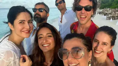 Katrina Kaif Birthday Party Pics: कैटरीना कैफ ने समन्दर किनारे किया जमकर मस्ती, देखें ये वायरल तसवीरें