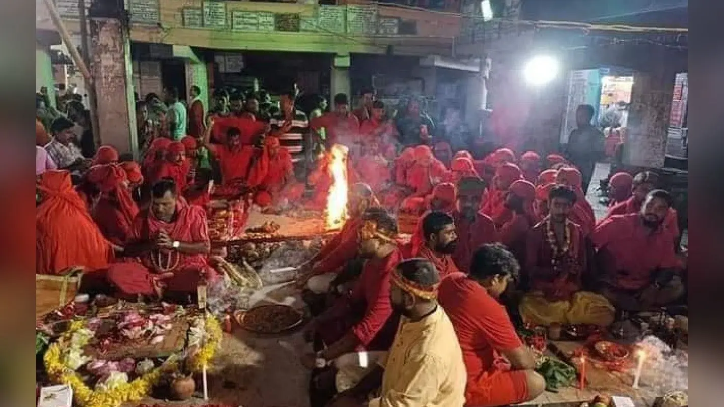 भागलपुर के रानी सती मंदिर में भादो अमावस्या उत्सव मनाया गया, मां जगदंबा को छप्पन भोग अर्पित किया गया