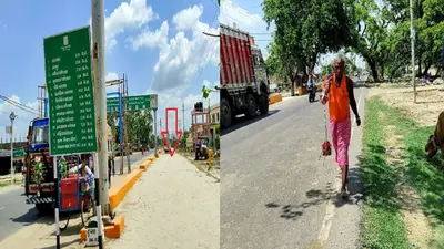 श्रावणी मेला 2022: कांवरिया पथ पर बिछी बालू उगल रही आग, चिलचिलाती धूप में सड़क मार्ग से चलने की मजबूरी