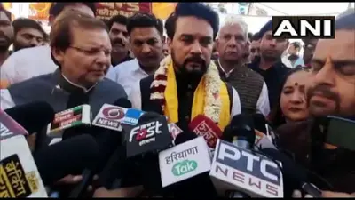 Election Results 2022: अनुराग ठाकुर का गांधी परिवार पर निशाना, बोले- तेजी से चल रहा ‘कांग्रेस मुक्त भारत’