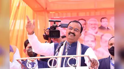 UP Election 2022: शाहजहांपुर में केशव प्रसाद मौर्य बोले- साइकिल का बटन दबा तो जन्म लेंगे गुंडे और माफिया
