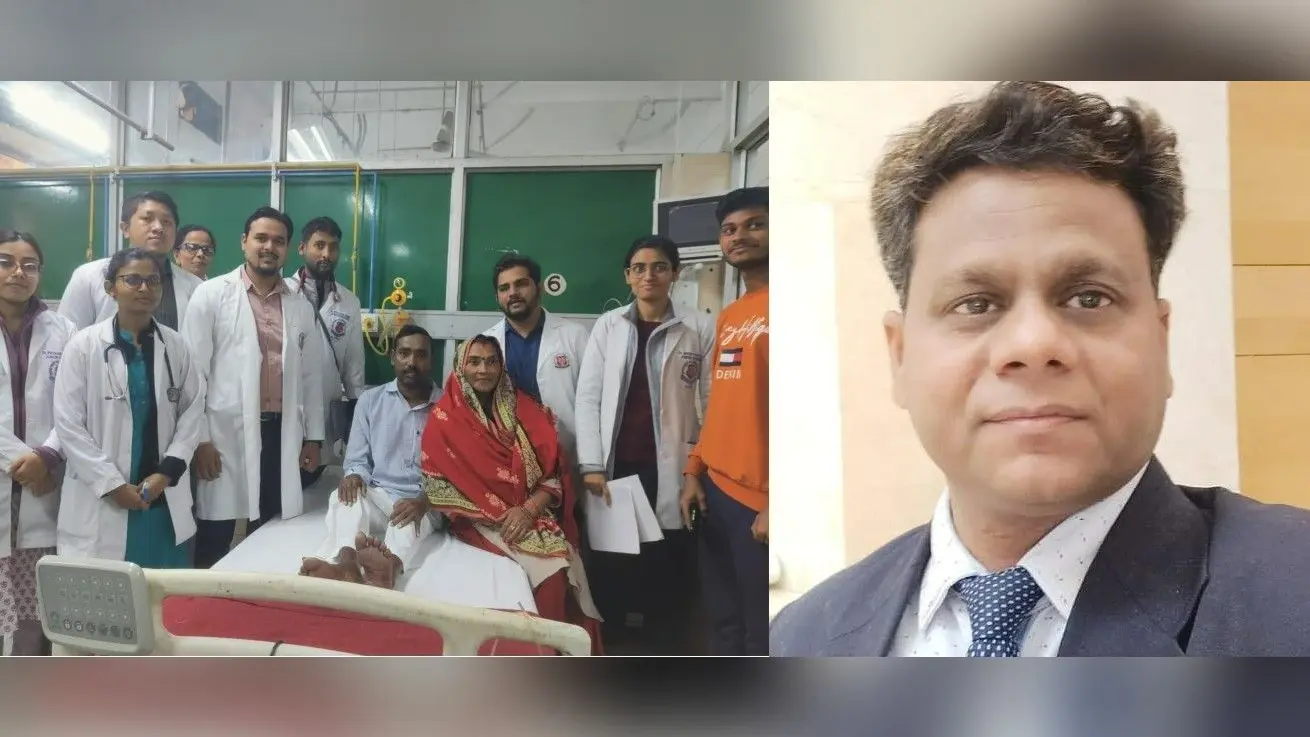 केजीएमयू के डॉ. सुरेश कुमार ने की हीमोफीलिया रोगी की सफल सर्जरी, खून का थक्का न बनने की है बीमारी