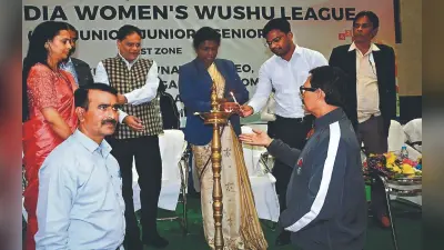 रांची में Khelo India Women’s Wushu League का आगाज, 45 लाख इनामी राशि के लिए भिड़ेंगे खिलाड़ी