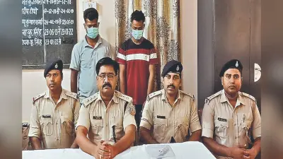 Robbery case: खूंटी में लूटकांड मामला का पुलिस ने किया खुलासा, हथियार के साथ दो अपराधी गिरफ्तार