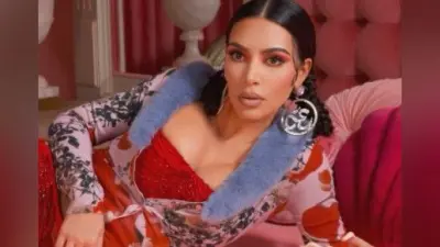 हॉलीवुड एक्ट्रेस Kim Kardashian ने ओम ईंयररिंग्स पहने कराया फोटोशूट, नाराज यूजर्स सुना रहे खरी खोटी