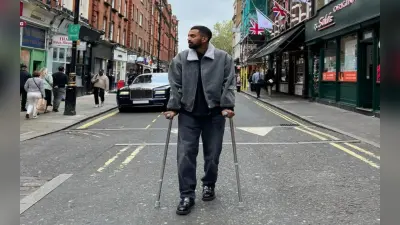 KL Rahul Injury: सर्जरी के बाद बैसाखी के सहारे चलते नजर आए केएल राहुल, देखें तस्वीरें