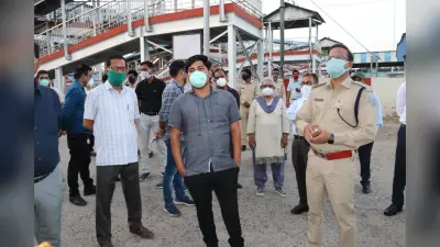 कोडरमा स्टेशन पर ट्रेन से आयेंगे प्रवासी, तैयारी शुरू, DC-SP ने लिया जायजा, दिए कई निर्देश