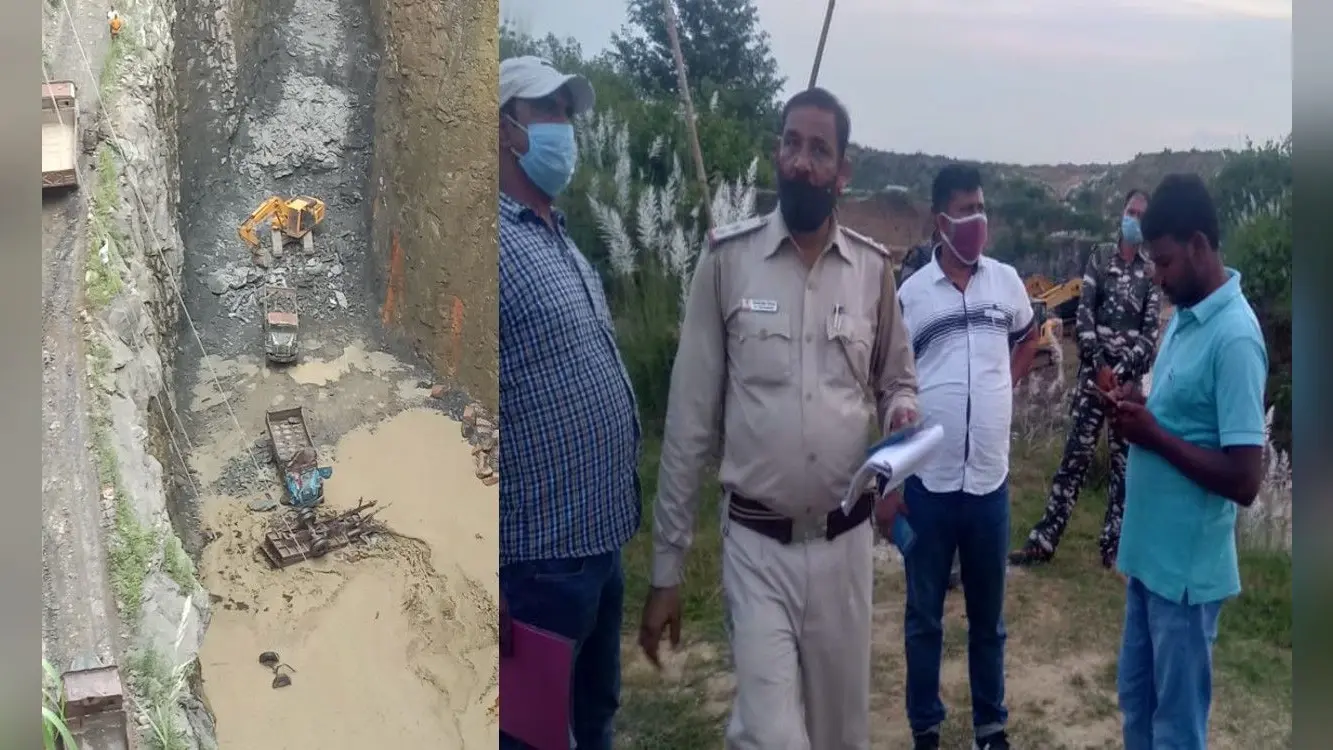 नवलशाही के पत्थर खदान में हादसा, 2 की मौत, विरोध में सड़क जाम