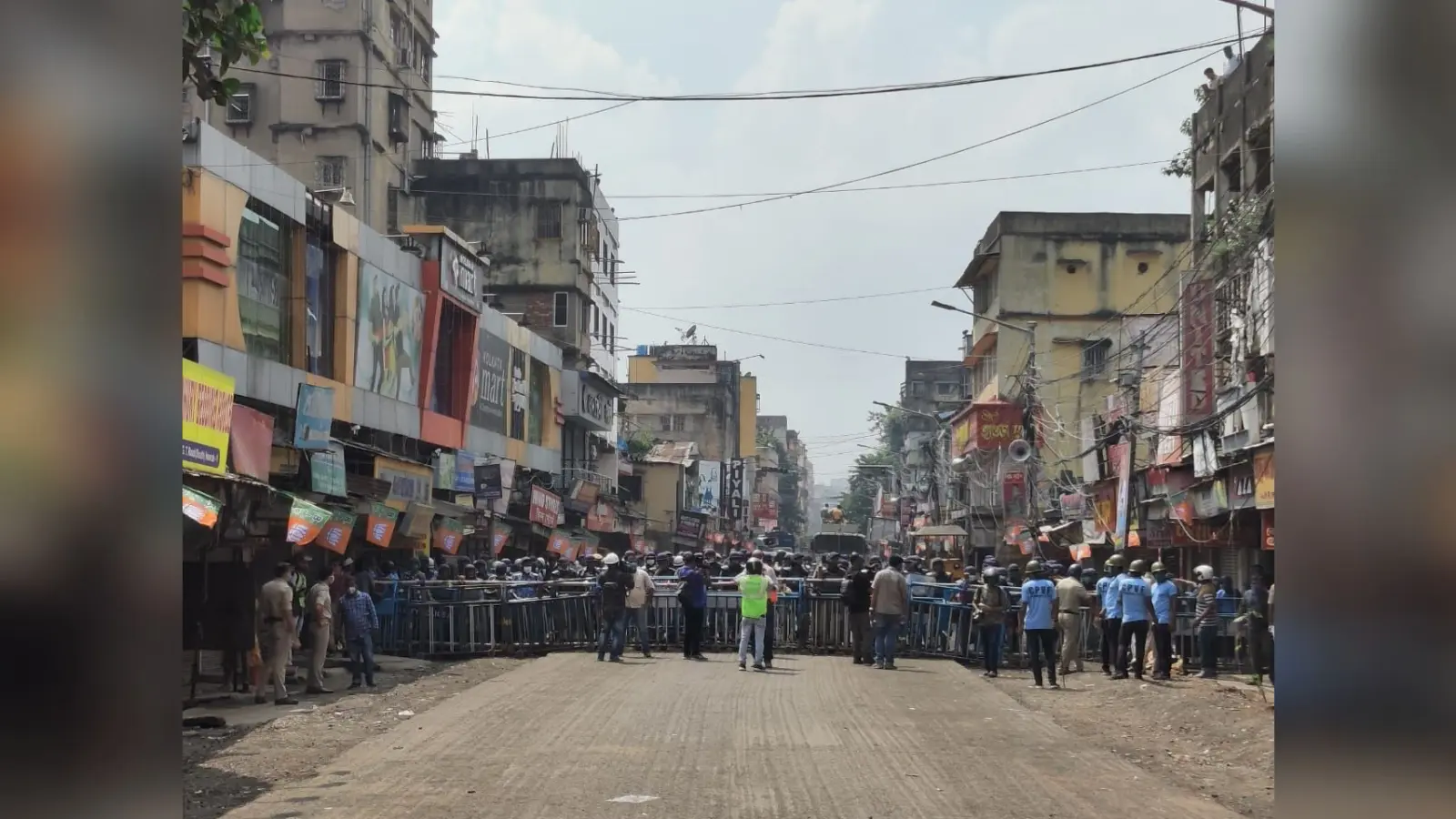 बंगाल में भाजपा का नबान्न अभियान, पुलिस ने किया लाठीचार्ज, कई कार्यकर्ता चोटिल