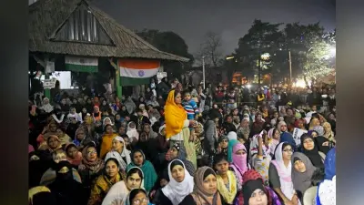 पार्क सर्कस मे चल रहे सीएए विरोधी धरने में प्रदर्शनकारियों की तादाद कम की गयी