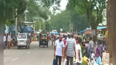 Coronavirus Impact : कोनबीर बाजार में बिना मास्क और सोशल डिस्टैंसिंग की अनदेखी करने वाले 12 लोग के खिलाफ जुर्माना, 2700 रुपये का कटा चालान