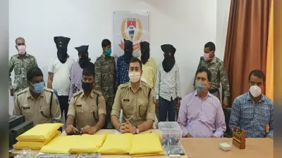 कोयले के अवैध कारोबार पर पुलिस का कसा शिकंजा, गिरफ्तार 5 आरोपी गये जेल