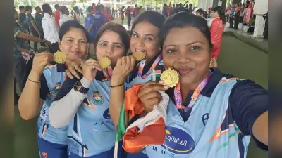 झारखंड की लवली चौबे और रूपा रानी तिर्की के शानदार प्रदर्शन से भारत ने एशियन लॉन बॉल चैंपियनशिप में जीता गोल्ड