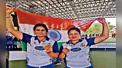 एशियाई लॉन बॉल चैंपियनशिप में भारत को दो रजत व कांस्य, झारखंड के 5 खिलाड़ी शामिल
