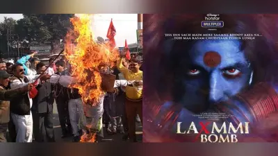 Laxmmi Bomb पर होने लगी कॉन्ट्रोवर्सी, लव जिहाद फैलाने का इल्जाम, हिंदू सेना ने की फिल्म को बैन की मांग
