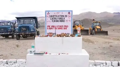 चीन-पाकिस्तान का अब छूटेगा धुंआ, लद्दाख में बन रही दुनिया की सबसे ऊंची मोटरेबल रोड