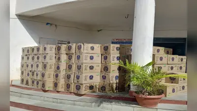 झारखंड: शराब तस्करों के खिलाफ बड़ी कामयाबी, 60 लाख की विदेशी शराब जब्त, ट्रक मालिक व ड्राइवर को भेजा जेल