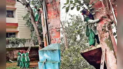 प्रभात खबर इंपैक्ट : लोहरदगा के भंडरा में छात्राओं से कराया गया खतरनाक काम, जांच करने पहुंची कॉ-ऑर्डिनेटर